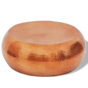 vidaXL Hammered Aluminium Coffee Table Brass/Copper Colour