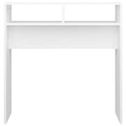 vidaXL Console Table White 78x30x80 cm Engineered Wood