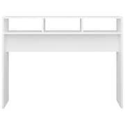 vidaXL Console Table White 105x30x80 cm Engineered Wood
