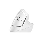 Logitech Lift Vertical Ergonomic Mouse Off White