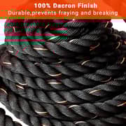 Ultimax Professional Battle Rope For Core Strength Training Crossfit,heavy Exercise Training Rope-38mm*9m