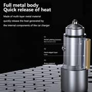 Maxguard Veloce Series Dual Port Car Charger Silver