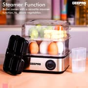 Geepas 2 In 1 Boiler And Egg Poacher
