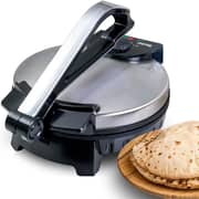 Geepas Mexican Style Tortilla Press Roti, Chapati Maker