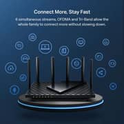 TPLink Archer AXE75 AXE5400 Tri-Band Gigabit Wi-Fi 6E Router