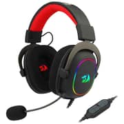 Redragon H510 RGB Zeus-X Wired Over Ear Gaming Headset Black