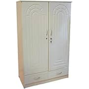 Galaxy Design 2 Door Wooden Wardrobe Cabinet With 2 Drawers Color Beech Size ( L x W x H ) 80 x 55 x 140 cm Model - GDF-8108.