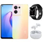 Oppo Reno 8 256GB Shimmer Gold 5G Dual Sim Smartphone Pre-order