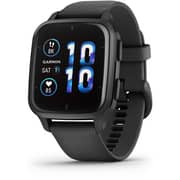 Garmin 010-02700-10 Venu Sq 2 Music Edition Smart Watch Slate Aluminium/Black