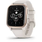 Garmin 010-02700-11 Venu Sq 2 Music Edition Smart Watch Peach Gold Aluminium/Ivory