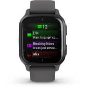 Garmin 010-02701-10 Venu Sq 2 Smart Watch Slate Aluminium Bezel/Shadow Grey