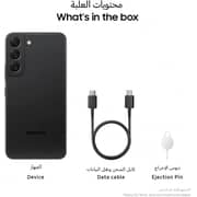 Samsung Galaxy S22 SM-S901E 8GB 256GB Dual Sim with ESIM Slot 5G Smartphone Bora Purple - International Version