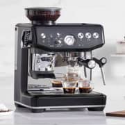 Breville The Barista Express Impress Espresso Machine - Black Truffle BES876BTR