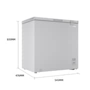CHiQ Chest Freezer 199L- CCF261DWK1