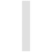 vidaXL Book Cabinet White 40x30x189 cm Engineered Wood