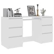 vidaXL Writing Desk White 140*50*77 cm