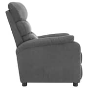vidaXL Recliner Light Grey Fabric