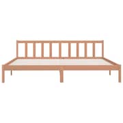 vidaXL Bed Frame Honey Brown Solid Pinewood 180x200 cm 6FT Super King UK