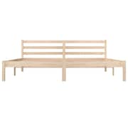 vidaXL Bed Frame Solid Wood Pine 180x200 cm 6FT Super King