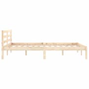 vidaXL Day Bed Solid Wood Pine 120x200 cm