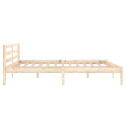 vidaXL Day Bed Solid Wood Pine 160x200 cm King Size