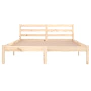 vidaXL Day Bed Solid Wood Pine 140x200 cm Double