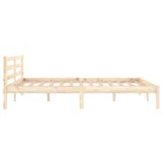 vidaXL Day Bed Solid Wood Pine 140x200 cm Double