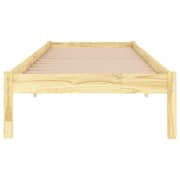 vidaXL Bed Frame Solid Wood Pine 90x200 cm