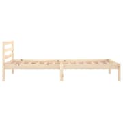 vidaXL Day Bed Solid Wood Pine 90x200 cm
