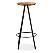 vidaXL Bar Stools 2 pcs Solid Reclaimed Wood