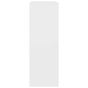 vidaXL Sideboard with 6 Drawers White 50x34x96 cm Engineered Wood