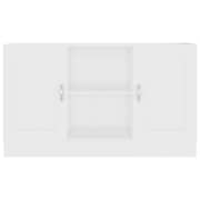 vidaXL Sideboard White 120x30.5x70 cm Engineered Wood