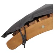 vidaXL Sun Lounger With Cushion Solid