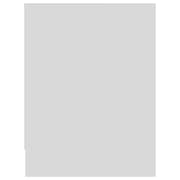 vidaXL Bedside Cabinet White 40x30x40 cm Engineered Wood