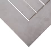 vidaXL 7 Piece Outdoor Dining Set Grey Wash Solid Acacia Wood