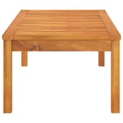 vidaXL Coffee Table 100x50x33 cm Solid Acacia Wood