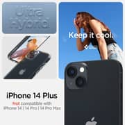Spigen Ultra Hybrid designed for iPhone 14 Plus case cover - Frost Clear