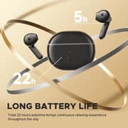 Soundpeats Air3-Deluxe True Wireless Earbuds Black