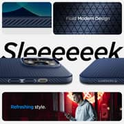 Spigen Liquid Air designed for iPhone 14 Pro case cover - Navy Blue
