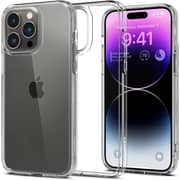 Spigen Ultra Hybrid designed for iPhone 14 Pro case cover - Crystal Clear