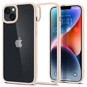 Spigen Ultra Hybrid designed for iPhone 14 Plus case cover - Sand Beige