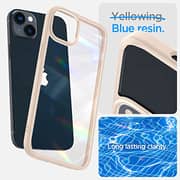 Spigen Ultra Hybrid designed for iPhone 14 Plus case cover - Sand Beige