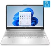 HP (2021) Laptop - AMD Ryzen 7-5700U / 15.6inch HD / 512GB SSD / 16GB RAM / Windows 11 Home / English Keyboard / Silver / Middle East Version - [15-EF2081MS]