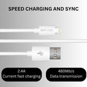 iBrand Lightning Cable 1m White