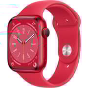 Apple Watch Series 8 GPS + Cellular 41mm (PRODUCT)RED Aluminum Case with (PRODUCT)RED Sport Band - Regular – Middle East Version