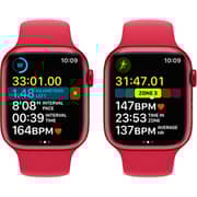 Apple Watch Series 8 GPS + Cellular 45mm (PRODUCT)RED Aluminum Case with (PRODUCT)RED Sport Band - Regular – Middle East Version