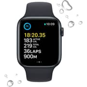 Apple Watch SE GPS + Cellular 44mm Midnight Aluminum Case Only - Display Unit