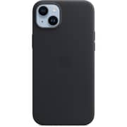 Apple iPhone 14 Plus Leather Case Midnight with MagSafe