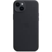 Apple iPhone 14 Plus Leather Case Midnight with MagSafe