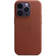 Apple iPhone 14 Pro Leather Case Umber with MagSafe